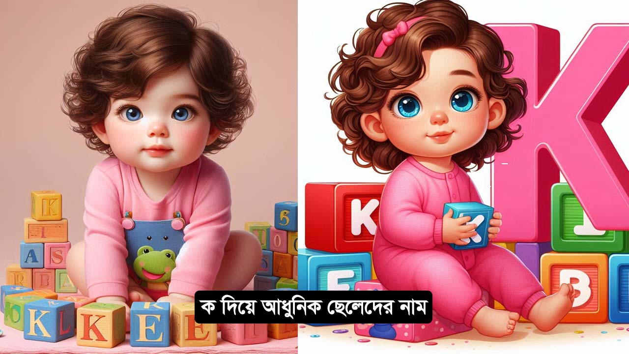 ক দিয়ে ছেলেদের আধুনিক নাম ১৫০০