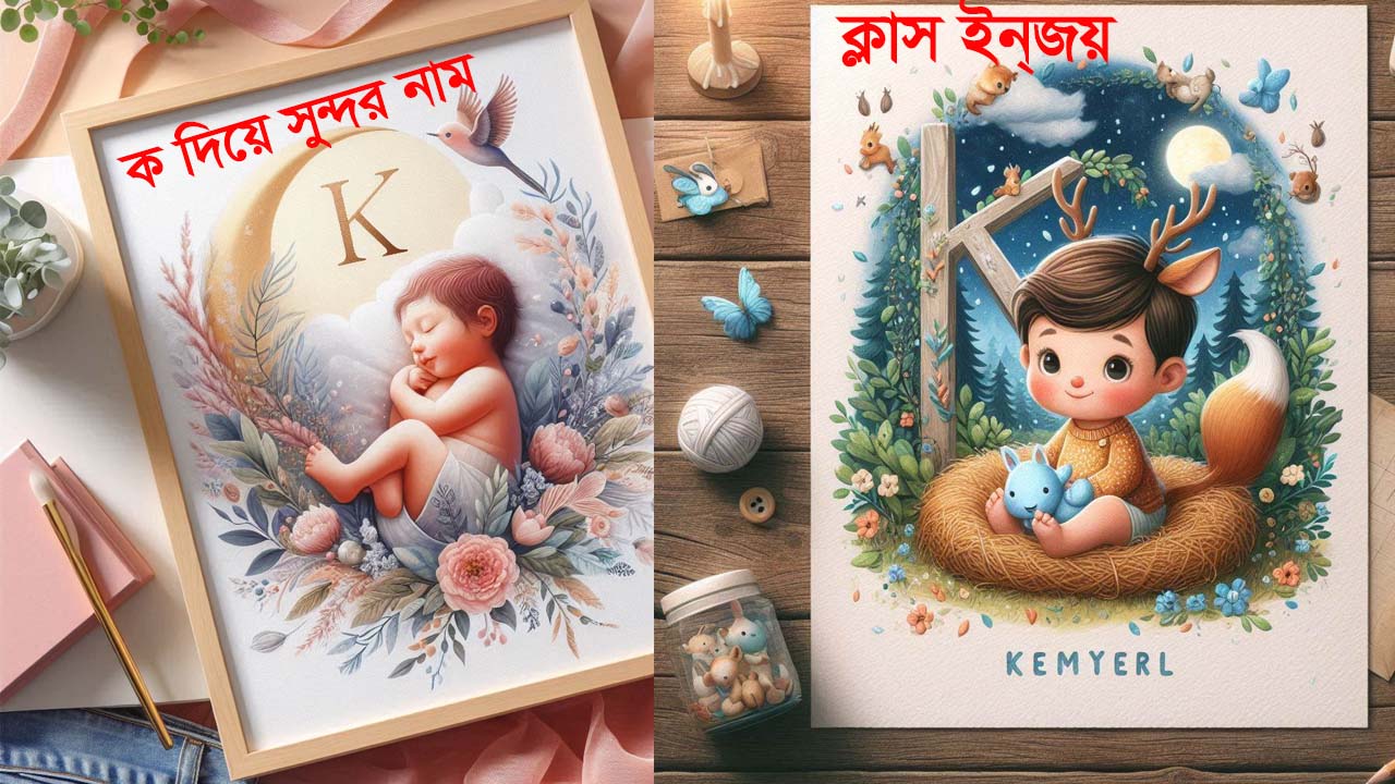 ক দিয়ে ছেলেদের সুন্দর নাম
